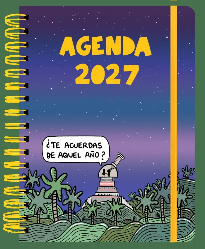 Agenda Anual Semanal 2027 72 Kilos
