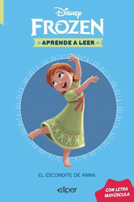 Disney. Aprende a Leer con Letra Mayúscula - el Escondite de Anna