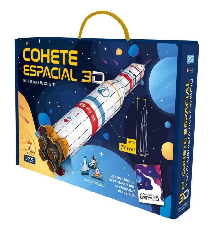 Cohete Espacial 3D