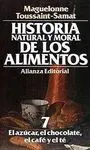 Historia Natural y Moral de los Alimentos