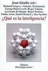 ¿Qué Es la Inteligencia?