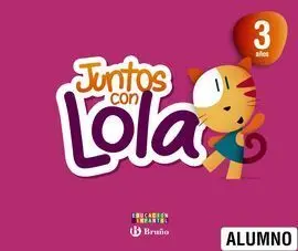 Juntos con Lola 3 Años Libro para Tableta