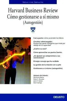 Cómo Gestionarse a si Mismo
