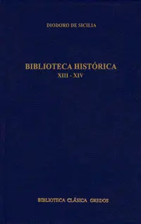 Biblioteca Histórica. Libros Xiii-Xiv