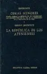 Obras Menores. La República de los Atenienses