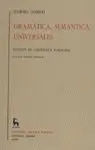 Gramática, Semántica, Universales