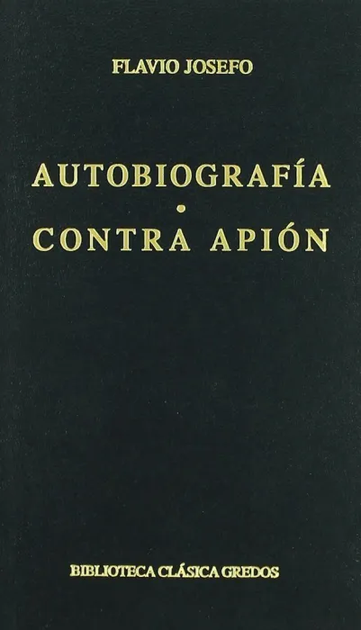 Autobiografía. contra Apión