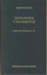 Testimonios y Fragmentos