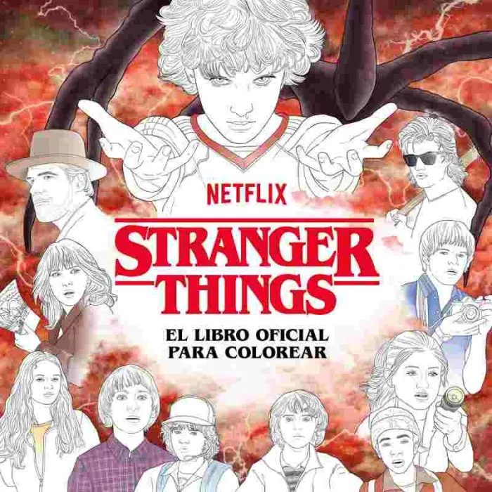 Stranger Things. El Libro Oficial para Colorear