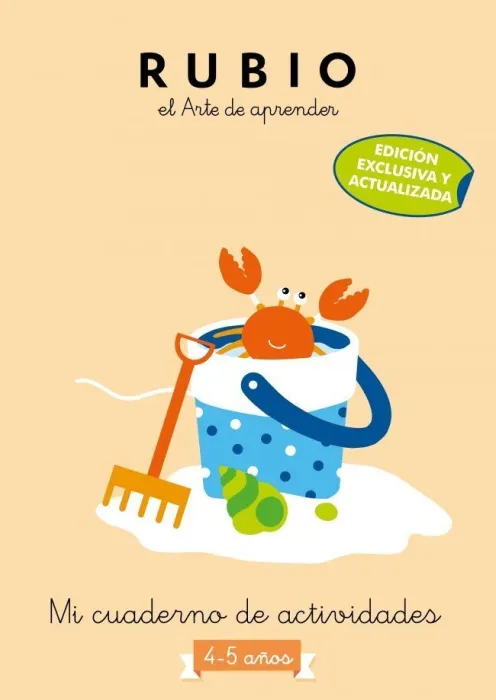 Mi Cuaderno de Actividades: 4 - 5 Años (Edición Exclusiva) (Rubio. El Arte de Ap