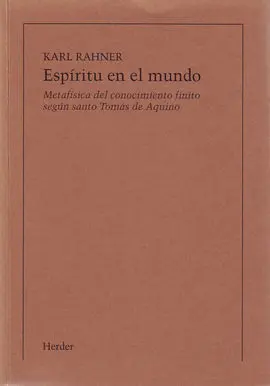 Espíritu en el Mundo