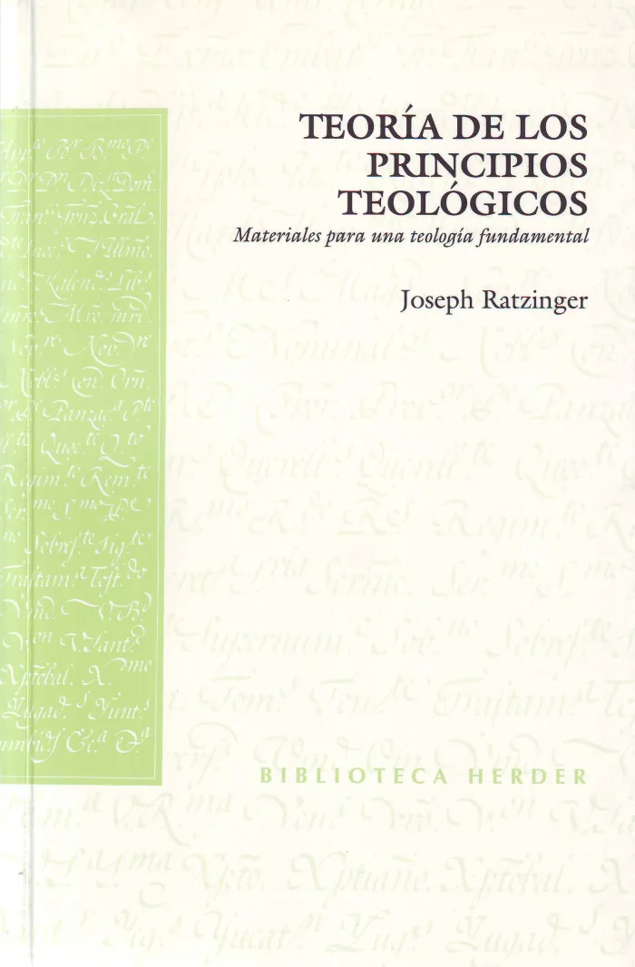 Teoría de los Principios Teológicos