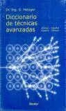 Diccionario de Técnicas Avanzadas Alemán-Español Español-Alemán