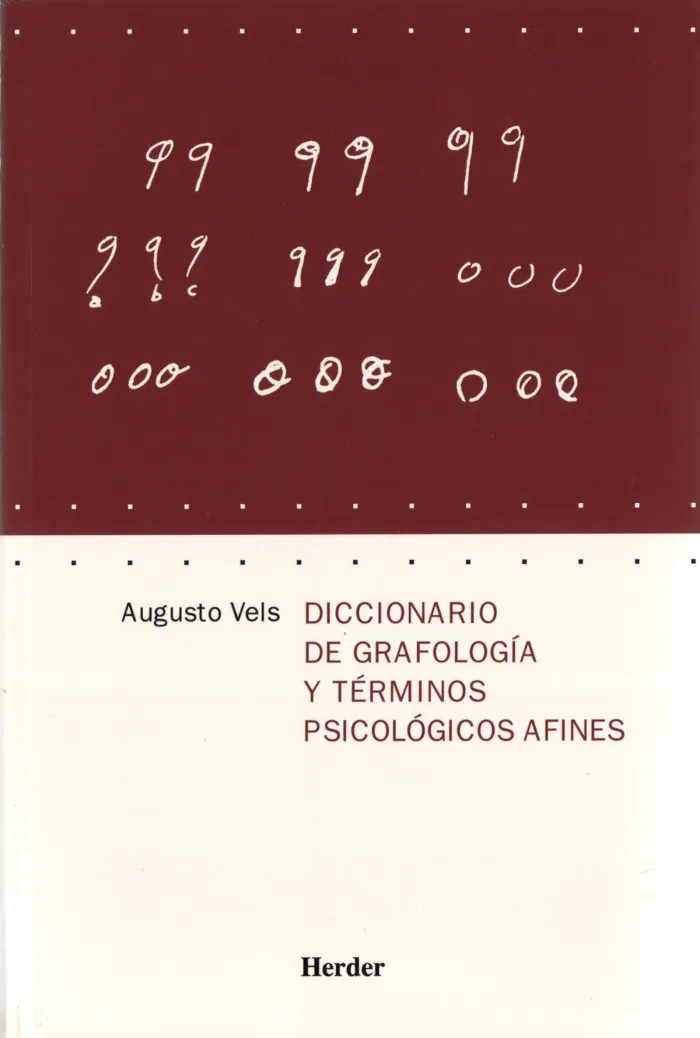 Diccionario de Grafologia y Terminos Psicologicos Afines