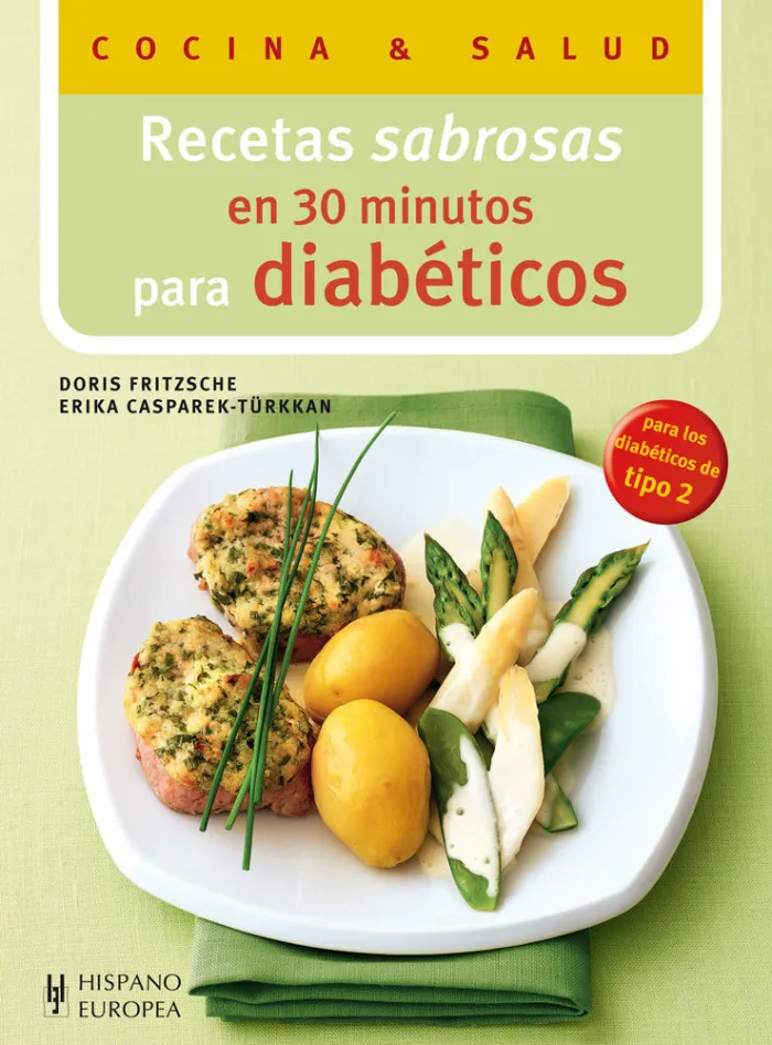 Recetas Sabrosas en 30 Minutos para Diabéticos
