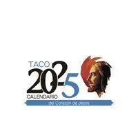 Taco 2025 Sagrado Corazon Jesus Notas con Iman