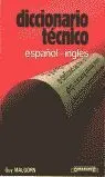 Diccionario Técnico Español-Inglés
