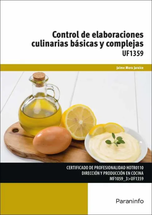 Control de Elaboraciones Culinarias Basicas y Complejas