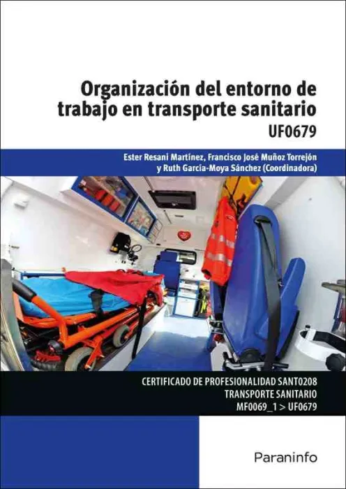 Organizacion del Entorno de Trabajo en Transporte Sanitario
