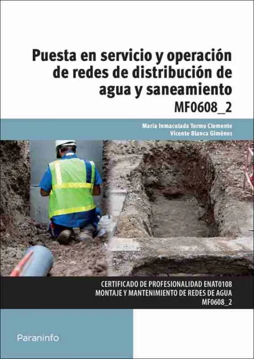 Puesta en Servicio y Operación de Redes de Distribución de Agua y Saneamiento