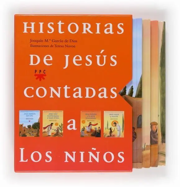 Historia de Jesús Contada a los Niños. Pack 4 Libros