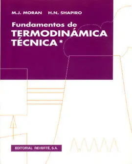 Fundamentos de Termodinámica Técnica. Vol 1.