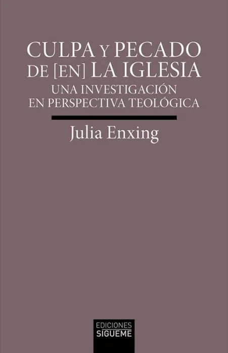 Culpa y Pecado de ( En) la Iglesia