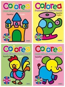 Colorea Prim. palabras Esp/Ing