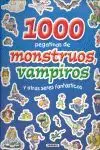 1000 Pegatinas Cuento de Monstruos, Vampiros