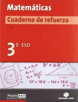Proyecto Base, Matemáticas, 3 eso. Cuaderno de Refuerzo