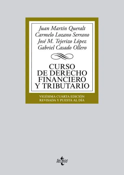Curso de Derecho Financiero y Tributario 2013