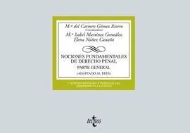 Nociones Fundamentales de Derecho Penal