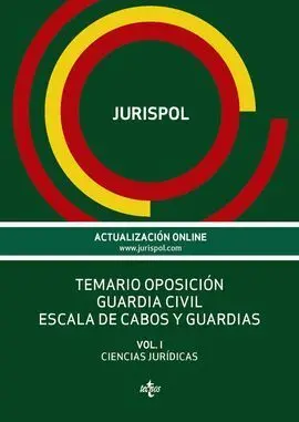 Temario Oposición Guardia Civil. Escala de Cabos y Guardias 2016