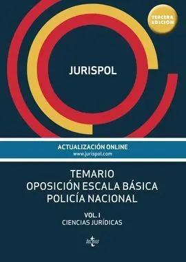 Temario Oposición Escala Básica Policía Nacional Jurispol