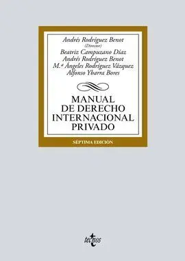 Manual de Derecho Internacional Privado