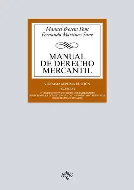 Manual de Derecho Mercantil