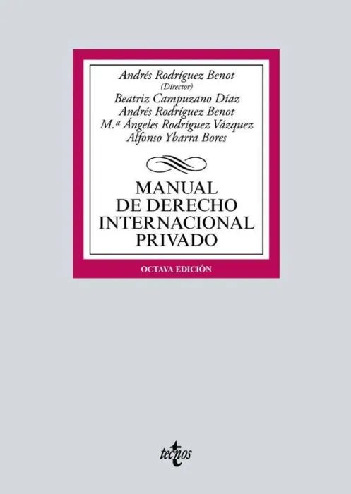 Manual de Derecho Internacional Privado
