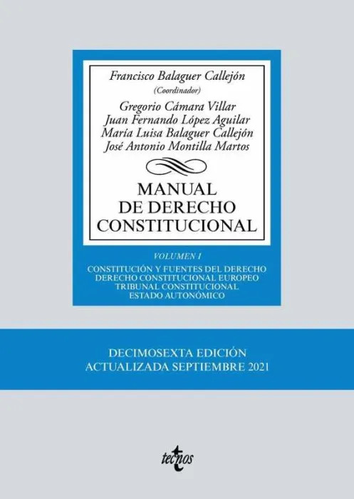 Manual de Derecho Constitucional