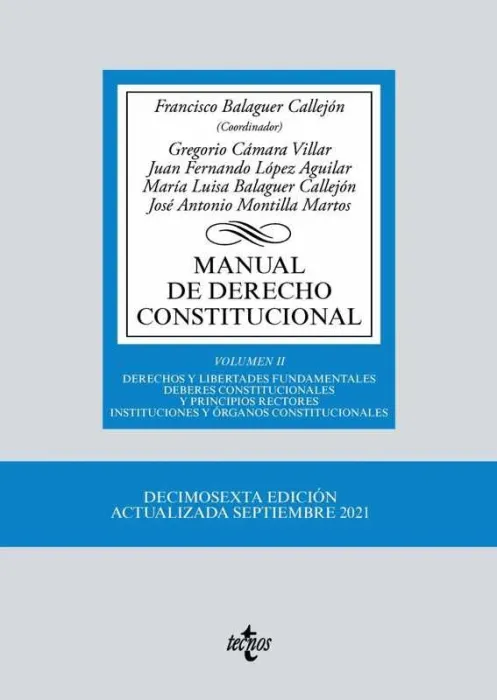 Manual de Derecho Constitucional