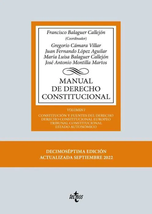 Manual de Derecho Constitucional