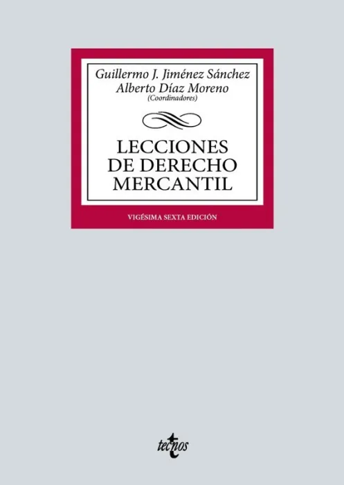 Lecciones de Derecho Mercantil