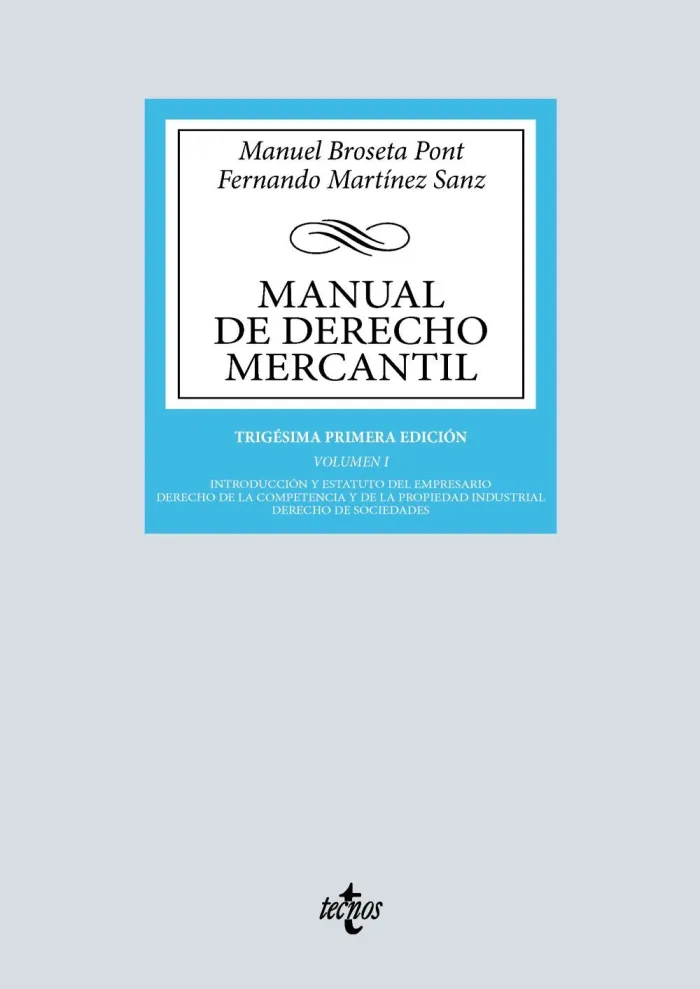 Manual de Derecho Mercantil