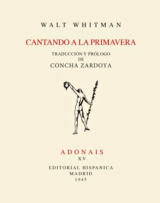 Cantando a la Primavera (Facsímil)