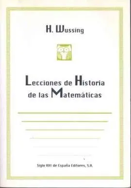 Lecciones de Historia de las Matemáticas