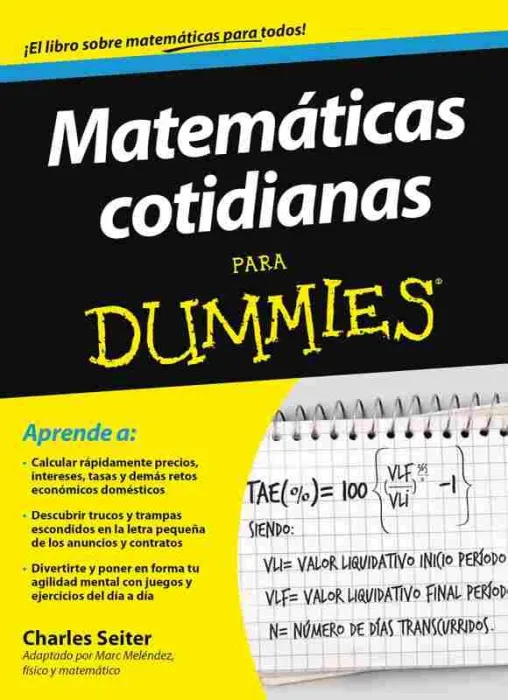 Matematicas Cotidianas para Dummies