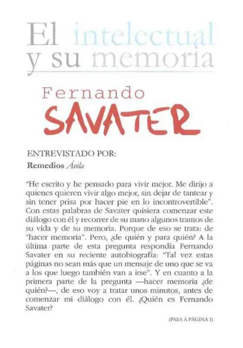 El Intelectual y Su Memoria