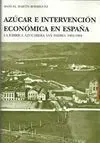 Azúcar e Intervención Económica en España