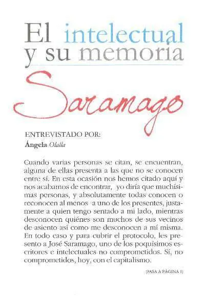 Saramago