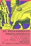 El Pensamiento Prefilosófico