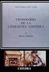 Cronología de la Literatura Española. T. 1